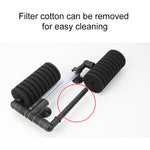 Bộ lọc bông sinh hóa mini hai đầu gắn tường cho bể cá, HC7149A, HC7149B, HC7149C, HC7149D