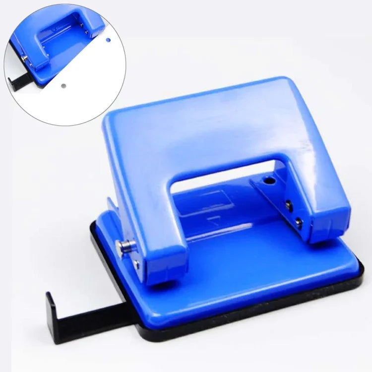 Máy đục lỗ đôi mini di động thời trang cho văn phòng và trường học, khoan thủ công