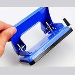 Máy đục lỗ đôi mini di động thời trang cho văn phòng và trường học, khoan thủ công