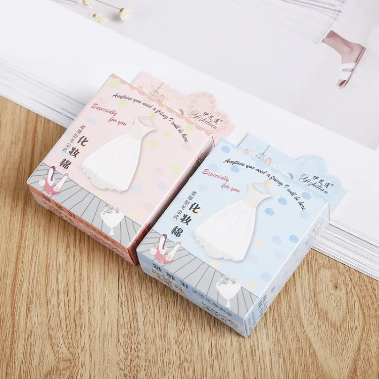 25 Hộp Bông Phấn Mặt Mềm Mỏng Dùng Một Lần A Sell, Đóng Gói Thùng Carton