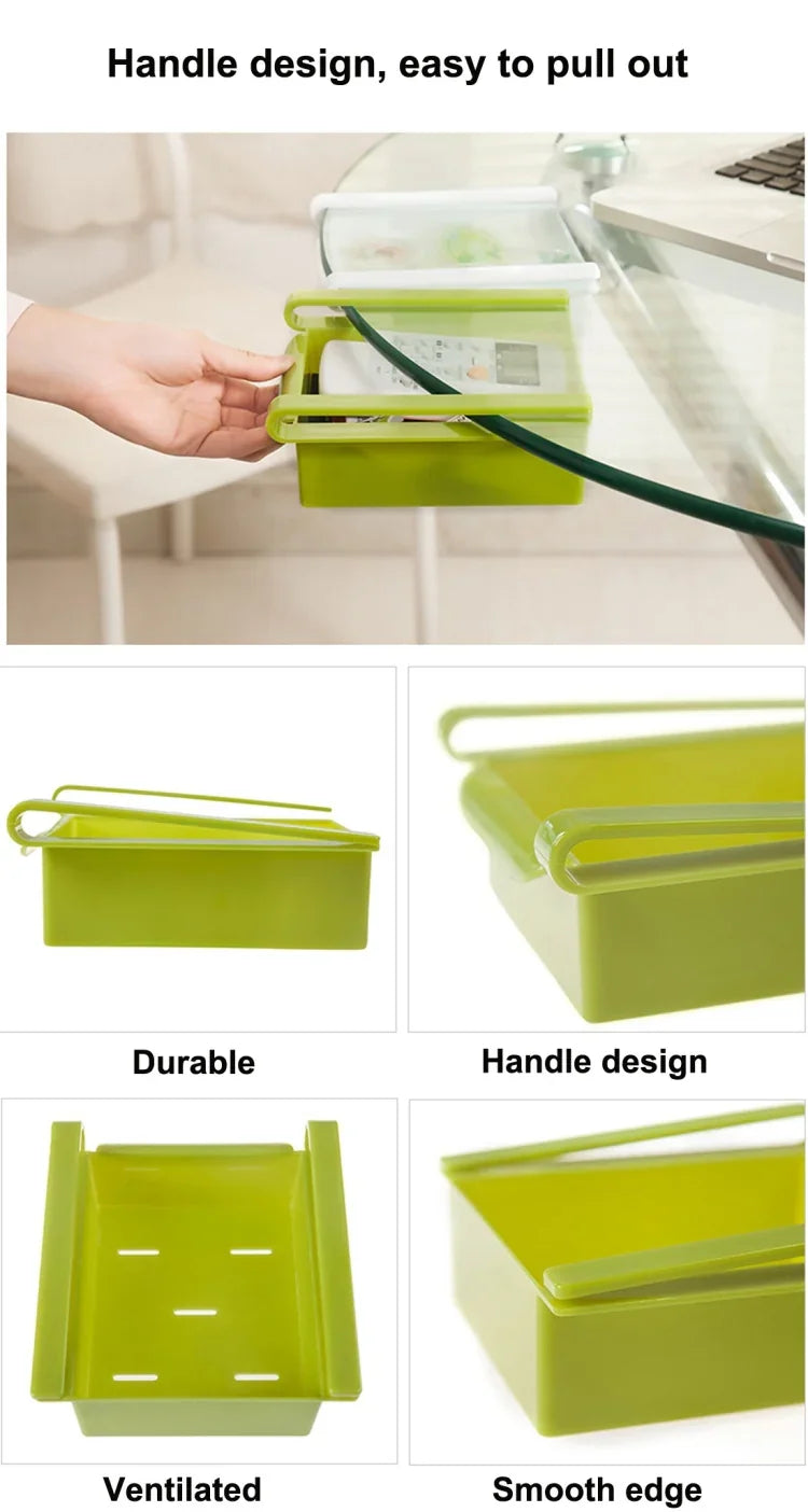 Giá đỡ lưu trữ lớp bảo quản tủ lạnh kiểu ngăn kéo