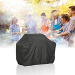 Túi bảo vệ bạt Oxford 210D chống UV, chống nước, chống bụi ngoài trời, túi vuông BBQ, bọc than nướng, kích thước: 170x61x117cm
