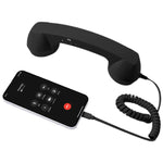 Microphone cắm Type-C kiểu điện thoại cổ điển chống bức xạ, Type-C