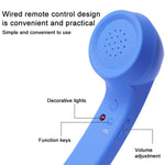 Microphone cắm Type-C kiểu điện thoại cổ điển chống bức xạ, Type-C
