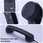 Microphone cắm Type-C kiểu điện thoại cổ điển chống bức xạ, Type-C