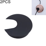 2 Cái Nắp Lỗ Hộp Ren Tròn Hợp Kim Kẽm Cho Bàn Máy Tính Để Bàn, Đường Kính Lỗ: 35mm (Vàng Sáng), 35mm Vàng Sáng, 35mm Đồng Xanh, 35mm Đồng Đỏ, 35mm Đen Mờ, 35mm Bạc Mờ, 35mm Thép Xước