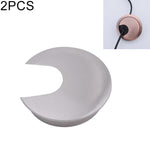 2 Cái Nắp Lỗ Hộp Ren Tròn Hợp Kim Kẽm Cho Bàn Máy Tính Để Bàn, Đường Kính Lỗ: 35mm (Vàng Sáng), 35mm Vàng Sáng, 35mm Đồng Xanh, 35mm Đồng Đỏ, 35mm Đen Mờ, 35mm Bạc Mờ, 35mm Thép Xước
