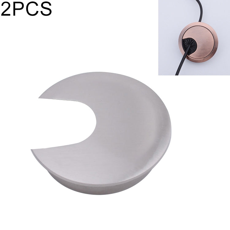 2 Cái Nắp Lỗ Hộp Ren Tròn Hợp Kim Kẽm Cho Bàn Máy Tính Để Bàn, Đường Kính Lỗ: 35mm (Vàng Sáng), 35mm Vàng Sáng, 35mm Đồng Xanh, 35mm Đồng Đỏ, 35mm Đen Mờ, 35mm Bạc Mờ, 35mm Thép Xước