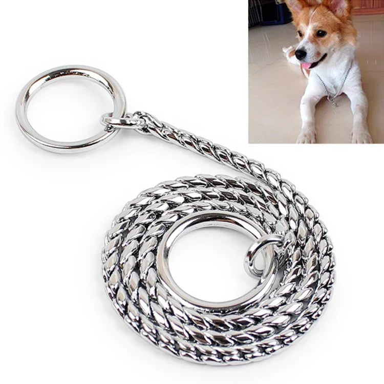 Dây xích P thú cưng 40cm Vòng cổ thú cưng Dây đeo cổ chó Dây xích rắn Dây xích chó Vòng cổ chó, 40cm