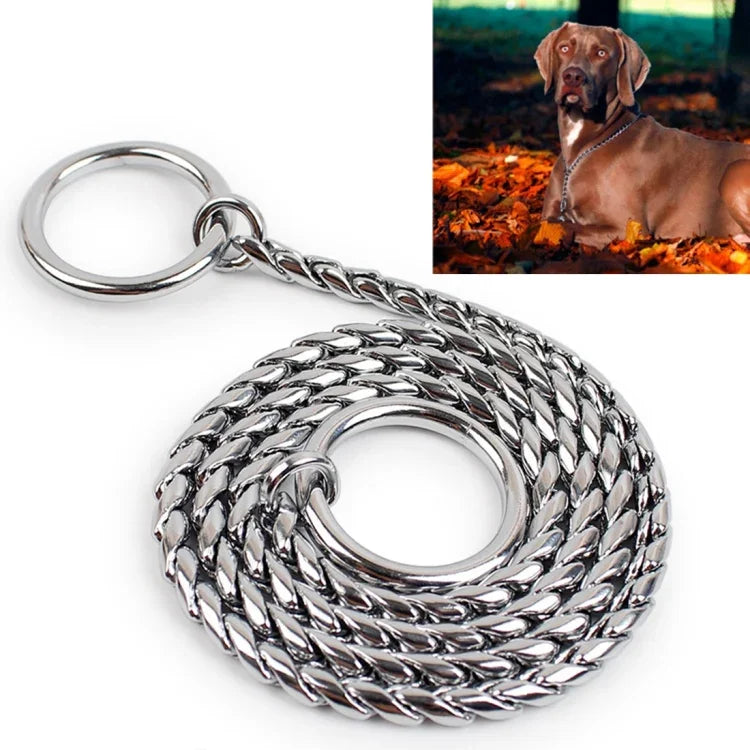 Dây xích P thú cưng 60cm Vòng cổ thú cưng Dây đeo cổ chó Dây xích rắn Dây xích chó Vòng cổ chó, 60cm