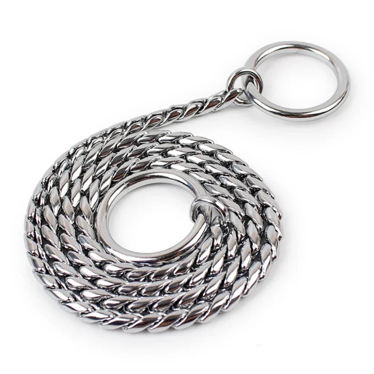 Dây xích P thú cưng 60cm Vòng cổ thú cưng Dây đeo cổ chó Dây xích rắn Dây xích chó Vòng cổ chó, 60cm
