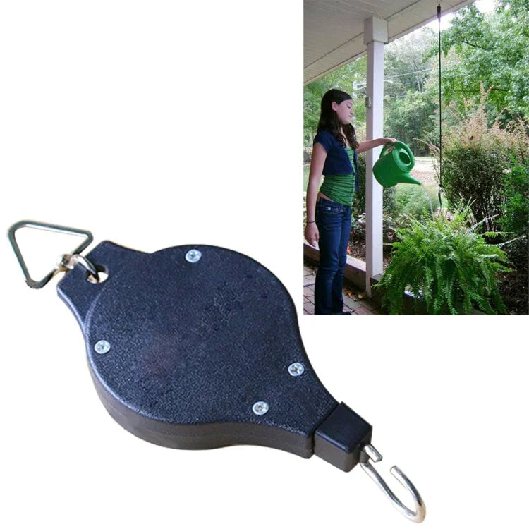 Ròng rọc điều chỉnh móc treo chịu lực nặng cho cây, móc treo chậu cây
