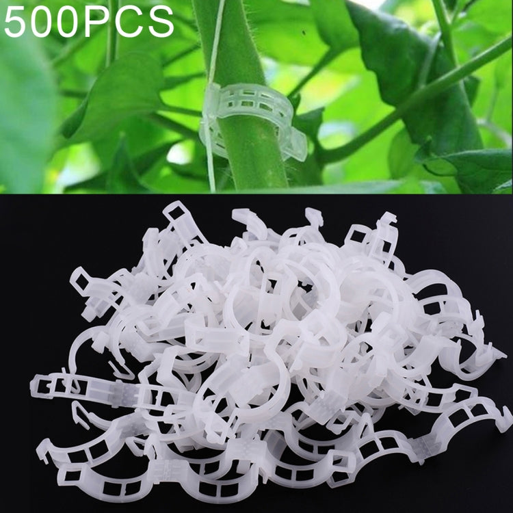 500 kẹp cố định dây nhựa 25mm kẹp treo cần cẩu kẹp cố định cây leo, 500 cái