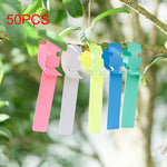 50 nhãn chống nước nhãn cây hoa nhãn làm vườn, Giao màu ngẫu nhiên, Nhãn cây 2
