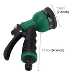 Súng phun nước vườn 8 chức năng súng phun đa năng súng phun tưới cây, 8 chức năng