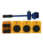 Bộ dụng cụ nâng và di chuyển đồ nội thất nặng tại nhà gồm 4 bánh xe và thiết bị nâng đồ