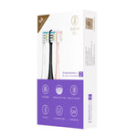 2 Cái Đầu Bàn Chải Thay Thế Làm Sạch Chung Chính Hãng Xiaomi Youpin Dùng Cho Bàn Chải Đánh Răng Điện Xiaomi Soocare Sonic (HC7711W), Màu Đen Làm Sạch Chung