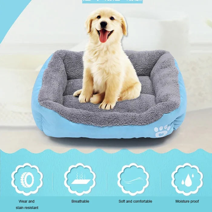 Thảm chuồng chó giữ ấm bốn mùa chính hãng, thảm chó Teddy Pomerang, Kích thước: L, 66×50×14cm, Kích thước: L