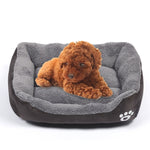 Thảm chuồng chó giữ ấm bốn mùa chính hãng màu kẹo, thảm chó Teddy, Kích thước: L, 66×50×14cm, Kích thước: L