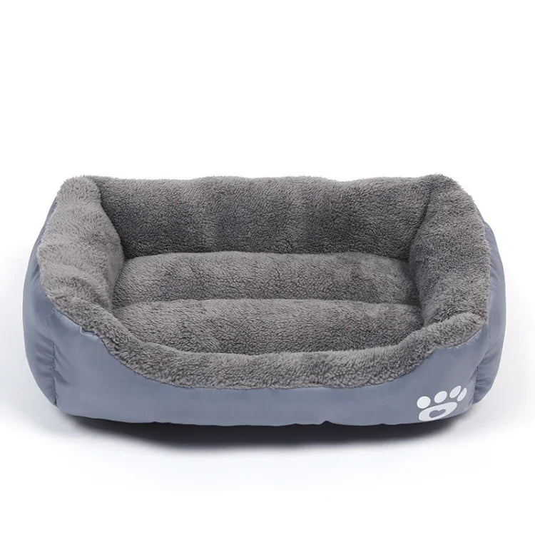 Thảm chuồng chó giữ ấm bốn mùa chính hãng màu kẹo, thảm chó Teddy, Kích thước: M, 54×42×12cm, Kích thước: M