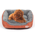 Thảm chuồng chó giữ ấm bốn mùa chính hãng màu kẹo, thảm chó Teddy, Kích thước: XL, 80×60×16cm, Kích thước: XL