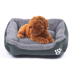 Thảm chuồng chó giữ ấm bốn mùa chính hãng màu kẹo, thảm chó Teddy, Kích thước: XXL, 95×72×18cm, Kích thước: XXL