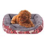 Thảm Chuồng Chó Ấm Chính Hãng Quốc Kỳ Bốn Mùa, Kích thước: L, 66×50×14cm, Kích thước: L, 66×50×14cm