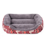 Thảm Chuồng Chó Ấm Chính Hãng Quốc Kỳ Bốn Mùa, Kích thước: L, 66×50×14cm, Kích thước: L, 66×50×14cm