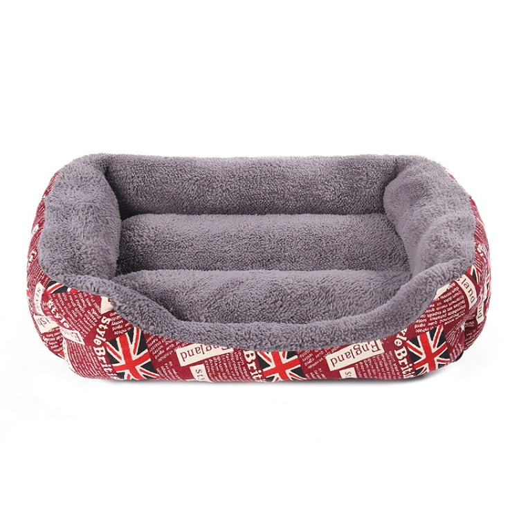 Thảm Chuồng Chó Ấm Chính Hãng Quốc Kỳ Bốn Mùa, Kích thước: L, 66×50×14cm, Kích thước: L, 66×50×14cm