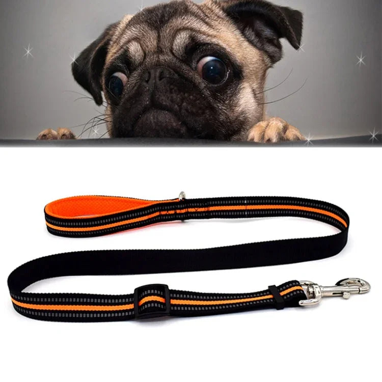 Dây kéo tay cầm nylon phản quang thoáng khí cho chó, Kích thước: S, Phạm vi điều chỉnh: 2.0*(100-140cm), Kích thước: S, Phạm vi điều chỉnh: 2.0*(100-140cm)