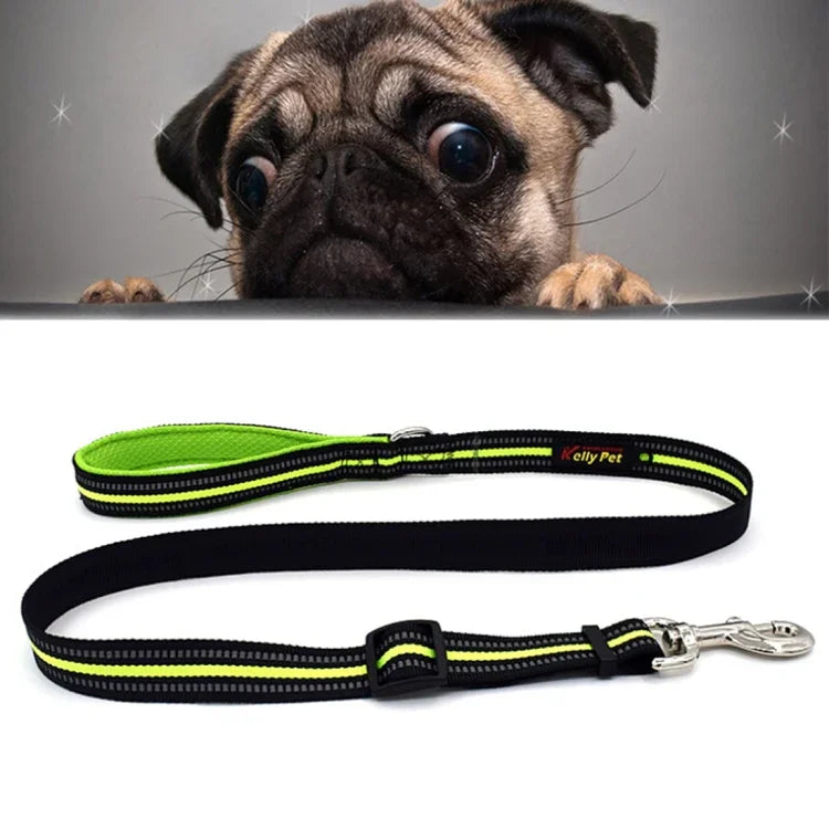 Dây kéo tay cầm nylon phản quang thoáng khí cho chó, Kích thước: S, Phạm vi điều chỉnh: 2.0*(100-140cm), Kích thước: S, Phạm vi điều chỉnh: 2.0*(100-140cm)