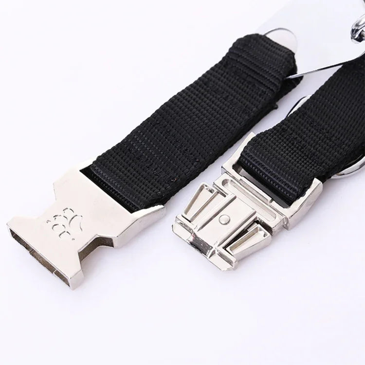 Vòng cổ kim loại chất lượng cao cho chó, dây xích điều chỉnh, vòng cổ dây xích huấn luyện chuyên dụng, Kích thước: 4.0mm*60cm, Vòng cổ dây xích chó