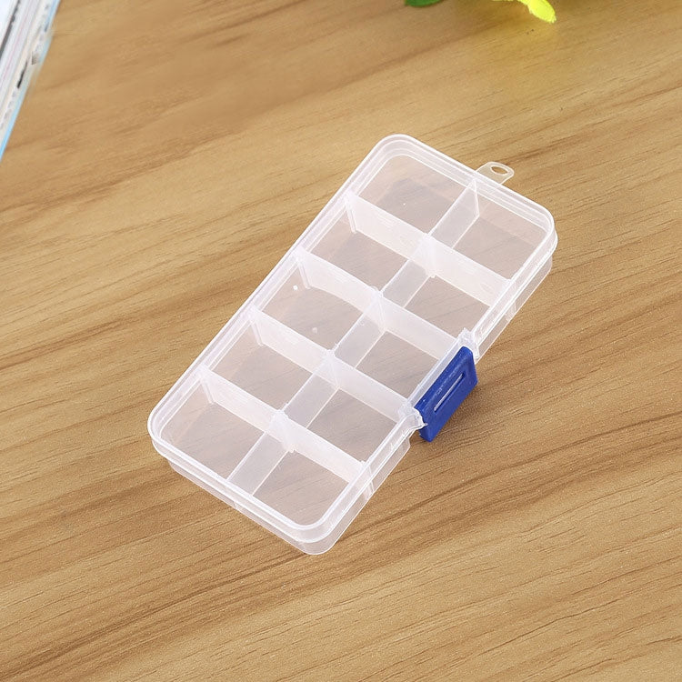 Hộp nhựa tổ chức lưới tháo rời 10 chiếc cho trang sức, bông tai, móc câu, phụ kiện nhỏ, kích thước: nhỏ, 10 ngăn, 10 ngăn (Trắng+Xanh), 10 ngăn (Hồng+Xanh), 10 ngăn (Cam+Xanh), 10 ngăn (Tím+Xanh), 10 ngăn (Trắng+Hồng)