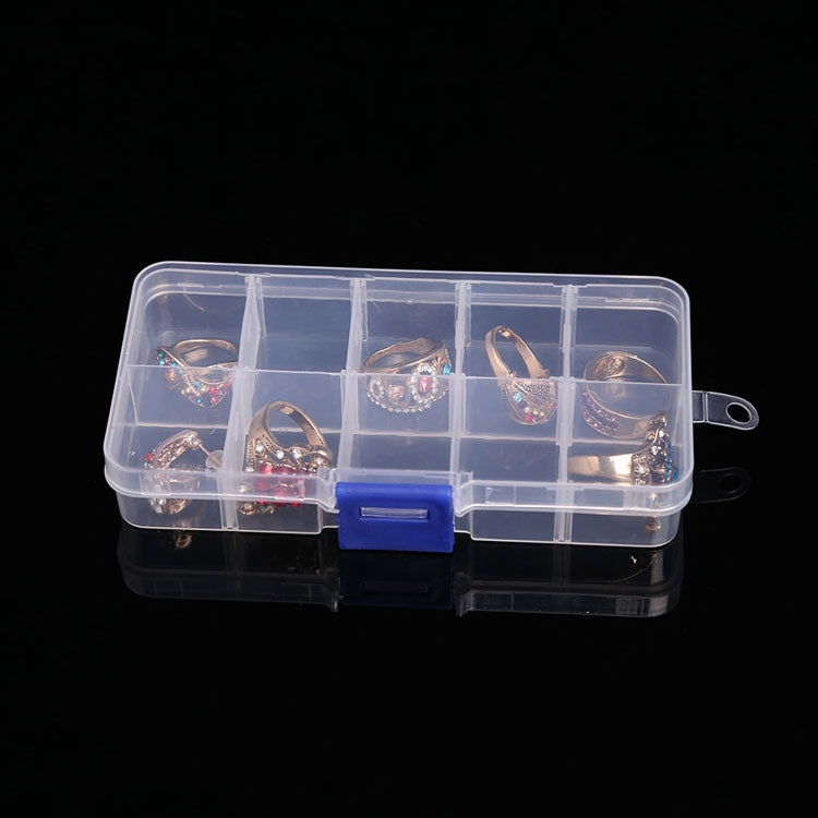 Hộp nhựa tổ chức lưới tháo rời 10 chiếc cho trang sức, bông tai, móc câu, phụ kiện nhỏ, kích thước: nhỏ, 10 ngăn, 10 ngăn (Trắng+Xanh), 10 ngăn (Hồng+Xanh), 10 ngăn (Cam+Xanh), 10 ngăn (Tím+Xanh), 10 ngăn (Trắng+Hồng)