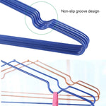 10 cái giá phơi quần áo gia đình bằng thép không gỉ phủ PVC chống trượt không để lại dấu vết
