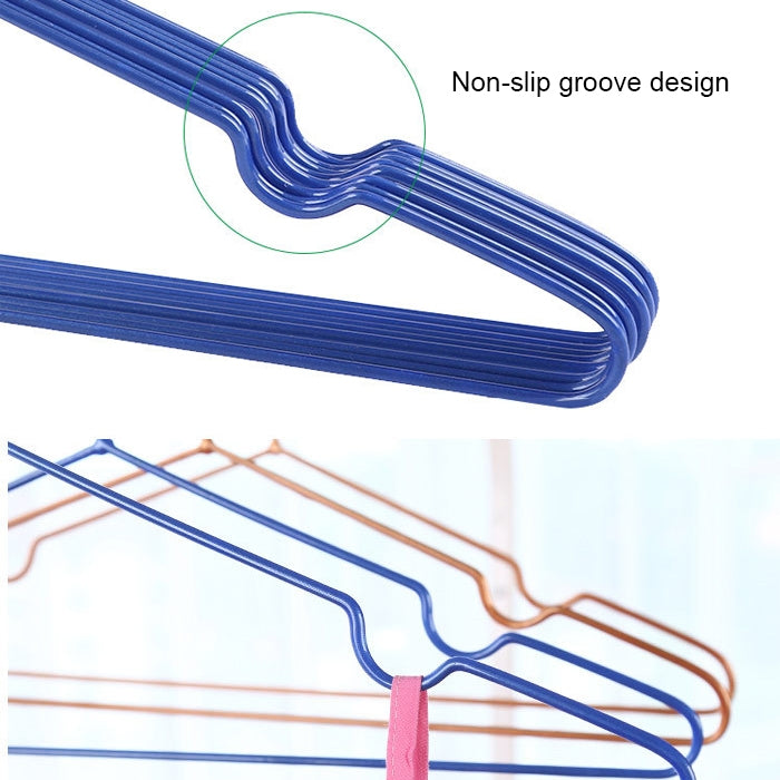10 cái giá phơi quần áo gia đình bằng thép không gỉ phủ PVC chống trượt không để lại dấu vết