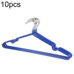 10 cái giá phơi quần áo gia đình bằng thép không gỉ phủ PVC chống trượt không để lại dấu vết