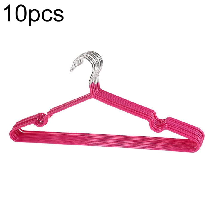 10 cái giá phơi quần áo gia đình bằng thép không gỉ phủ PVC chống trượt không để lại dấu vết