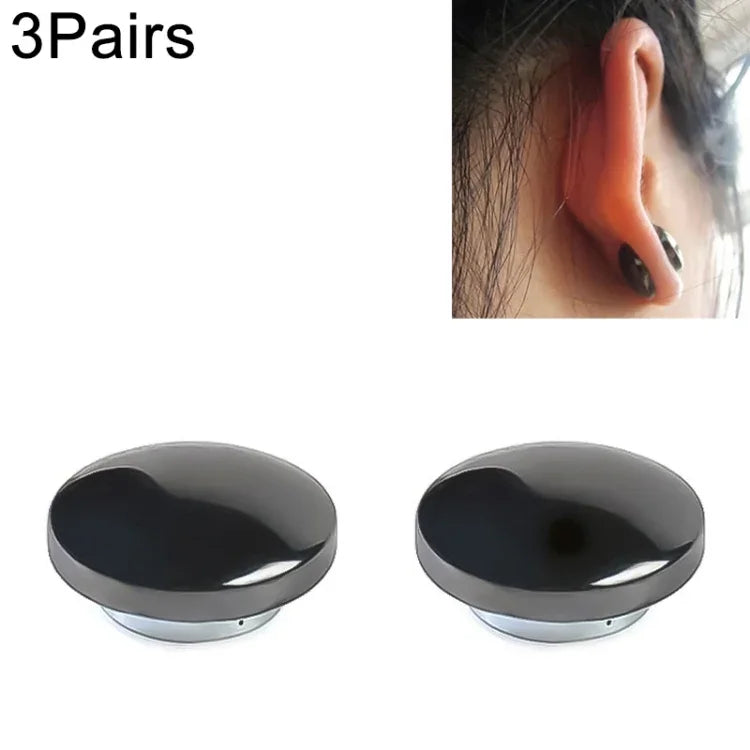 3 đôi bông tai liệu pháp từ tính chăm sóc sức khỏe điểm huyệt