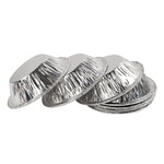 100 cái / gói cốc giấy bạc đựng bánh tart trứng, kích thước: 7,5 x 4 x 2cm