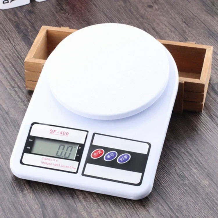 Cân nhà bếp kỹ thuật số cầm tay độ chính xác cao 1g, trọng lượng tối đa 1kg, 1kg / 1g