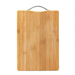 Thớt tre hình chữ nhật dày dặn cho nhà bếp, kích thước: 30cm x 20cm