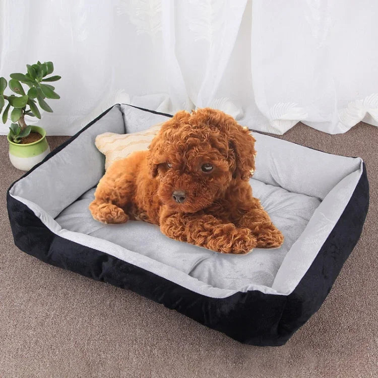 Thảm Chăn Chuồng Mềm Lớn Hình Xương Chó Ấm Áp, Kích thước: S, 60×45×15cm, Kích thước: S
