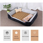 Thảm Chăn Chuồng Mềm Lớn Hình Xương Chó Ấm Áp, Kích thước: S, 60×45×15cm, Kích thước: S