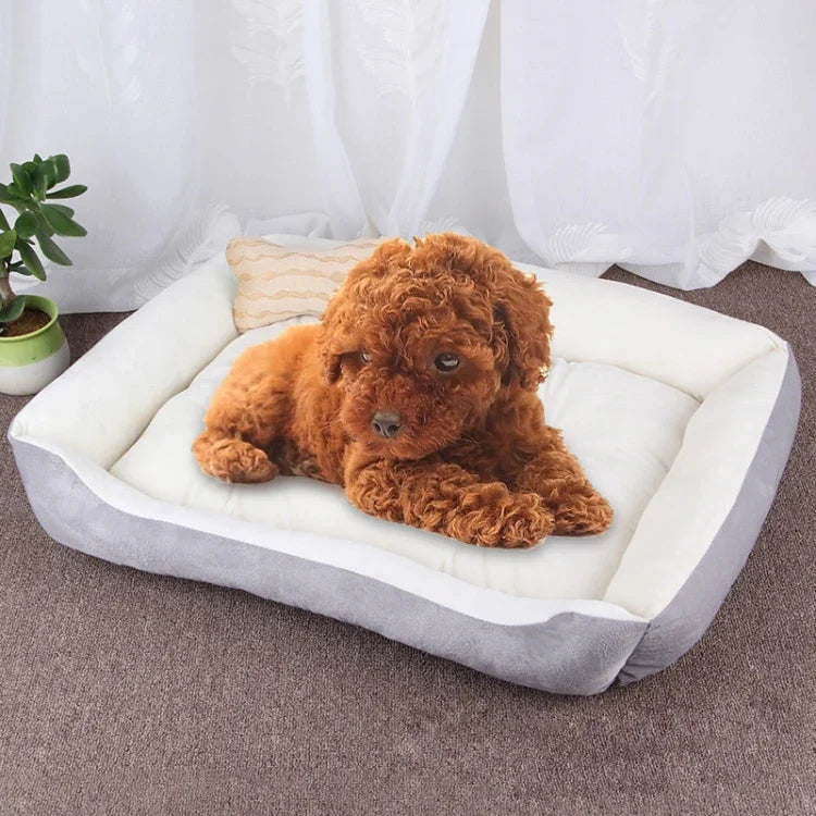Thảm Chăn Chuồng Mềm Lớn Hình Xương Chó Ấm Áp, Kích thước: S, 60×45×15cm, Kích thước: S