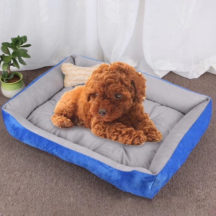 Thảm Chăn Chuồng Mềm Lớn Hình Xương Chó Ấm Áp, Kích thước: S, 60×45×15cm, Kích thước: S