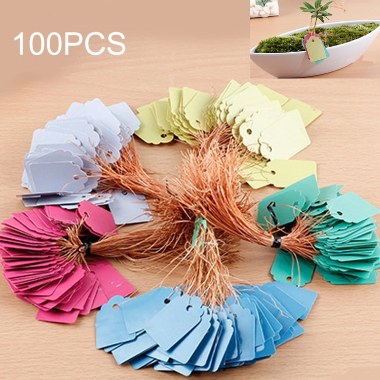 100 chiếc nhãn cây trồng nhựa chống nước, bền và tái sử dụng cho vườn ươm, nhãn hoa, giao màu ngẫu nhiên, nhãn cây trồng 1