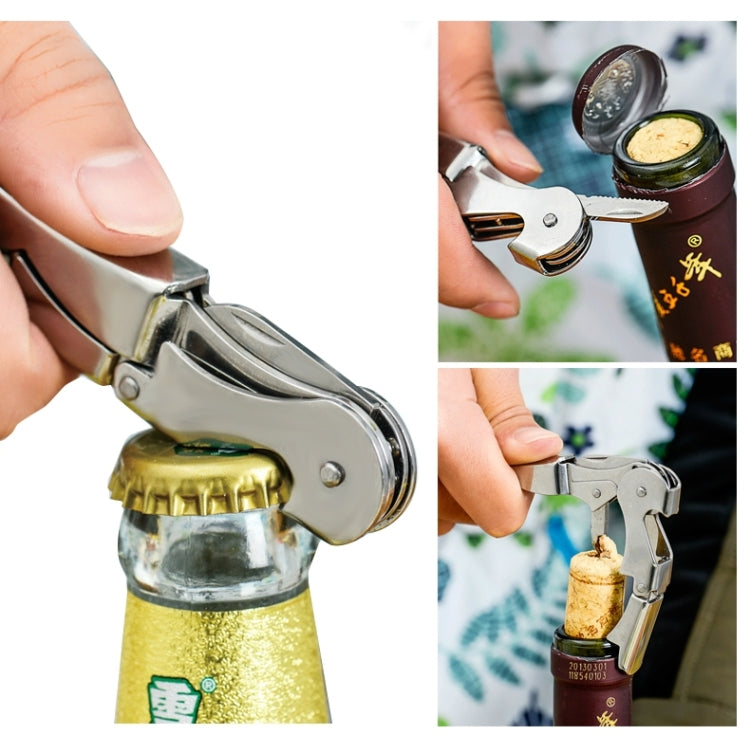 10 cái dụng cụ mở nắp chai rượu inox đa năng họa tiết cá ngựa, mở lon, mở chai, giao màu ngẫu nhiên, kiểu cá ngựa