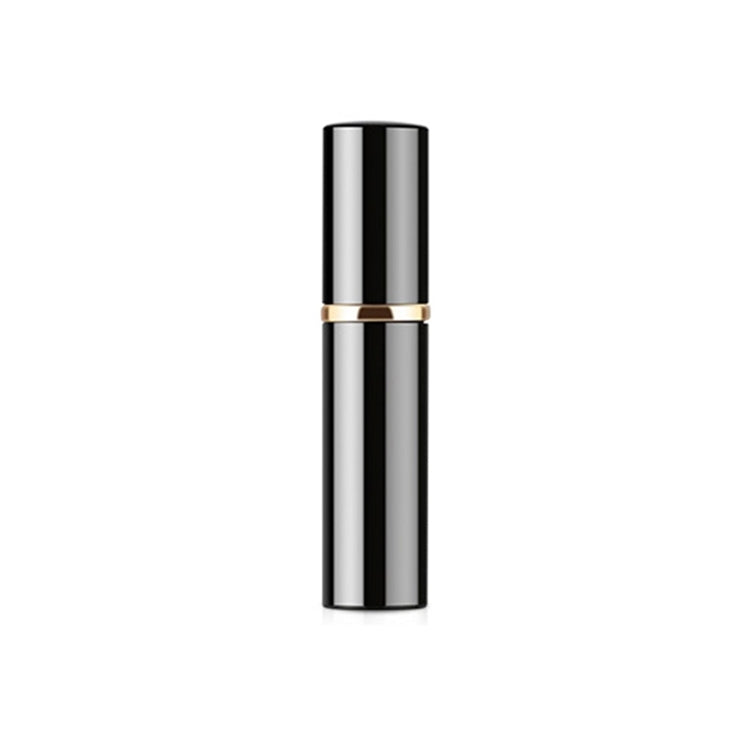 Bình xịt nước hoa thủy tinh mini có thể đổ lại, phun sương mịn, vỏ kim loại, 5ml