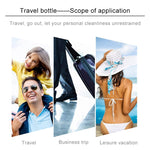 Bình xịt nước hoa thủy tinh mini có thể đổ lại, phun sương mịn, vỏ kim loại, 5ml